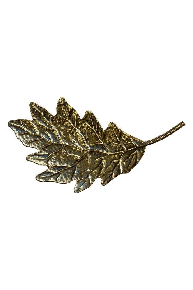 METAL YAPRAK DEKOR ORTA 60 x 35 cm