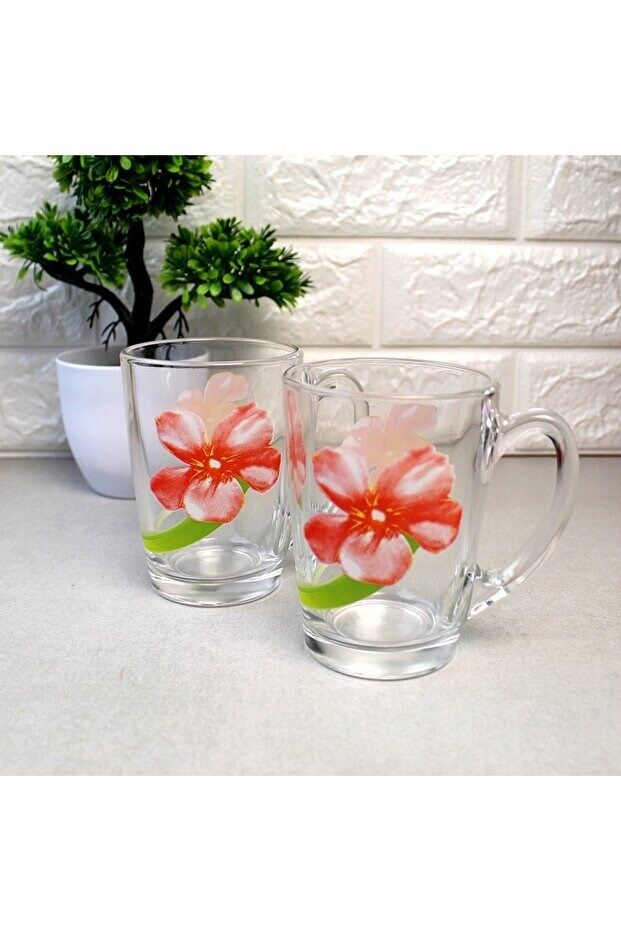 TEMPERLİ CAM KUPA NEW MORNING SWEET IMPRESSION 32 CL
