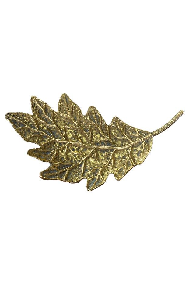 METAL YAPRAK DEKOR BÜYÜK 75 x 45 cm