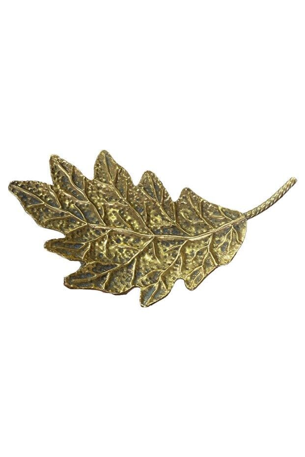 METAL YAPRAK DEKOR BÜYÜK 75 x 45 cm