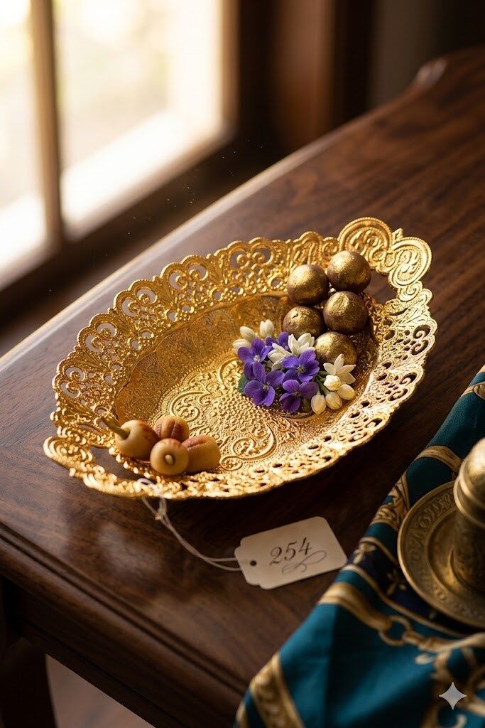 MOTİF OVAL HURMALIK ALTIN