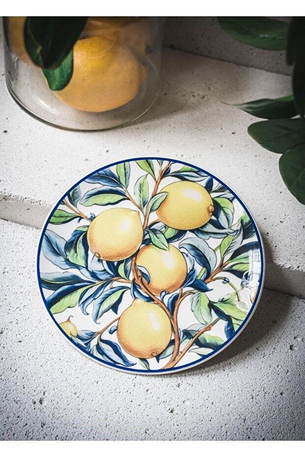 Odore Di Limone Pasta Tabağı 6lı Set 19 cm