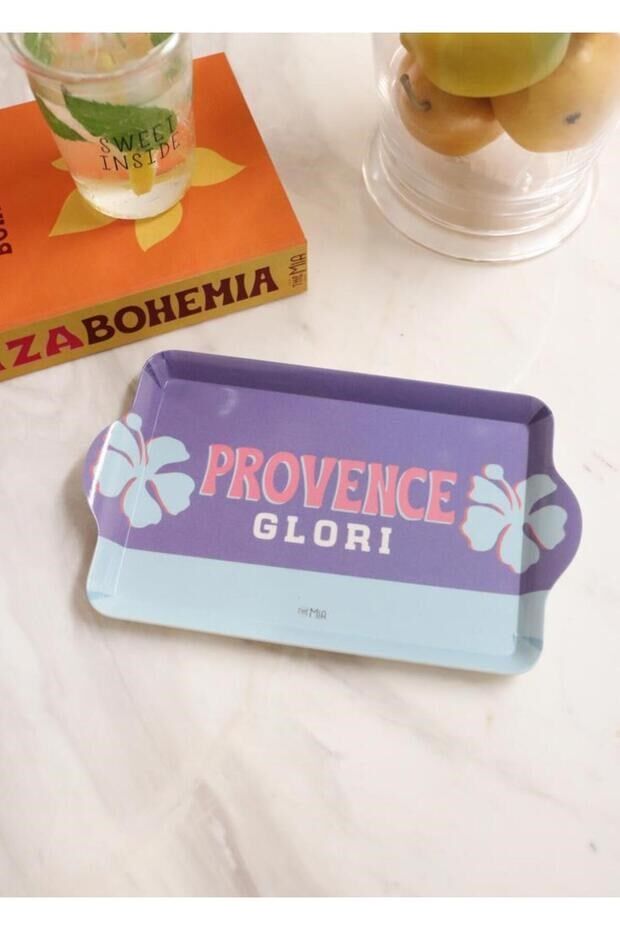 Provence Mini Tepsi Lila 24x14 cm