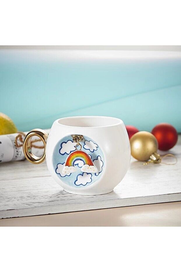 RAİNBOW PORSELEN KUPA 300ML