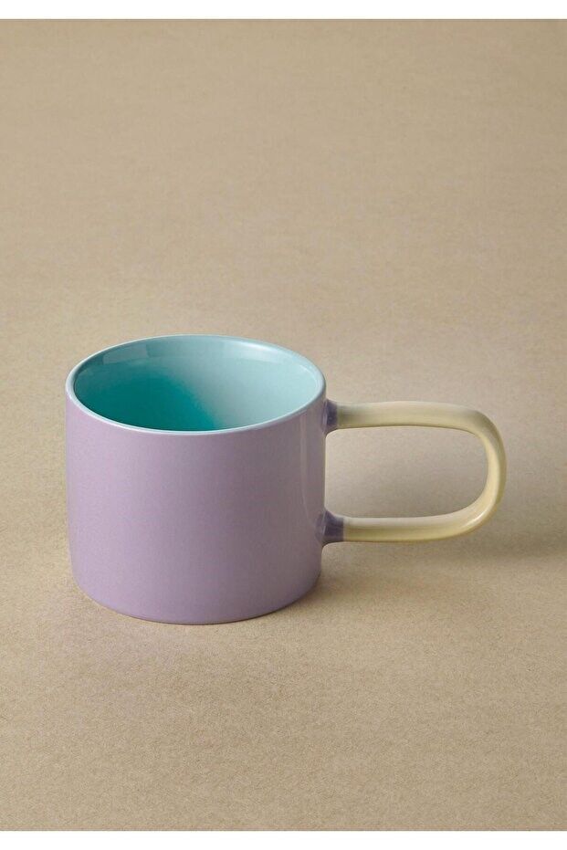 RAİNBOW PORSELEN KUPA MOR 270 ML