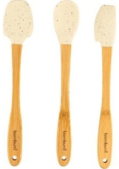 Zolly - 3’lü Spatula Seti Beyaz