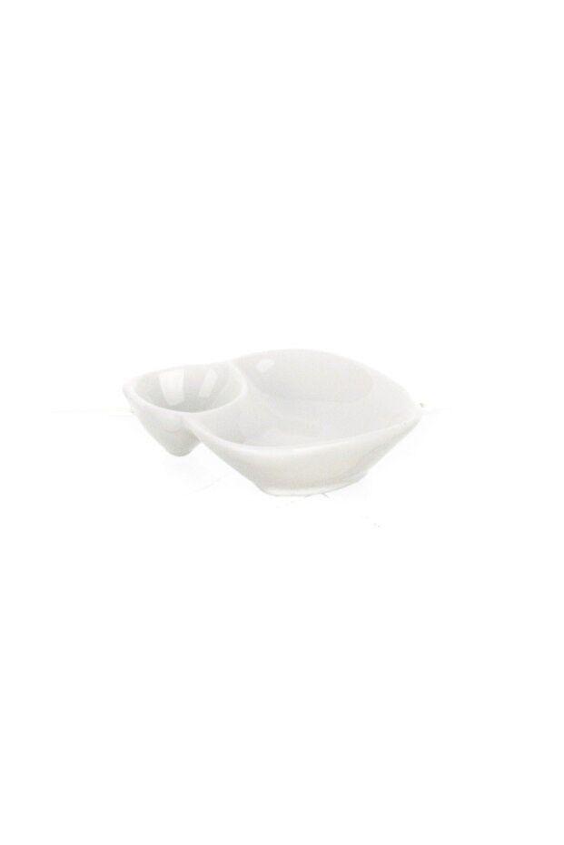 ULTRAFORM PORSELEN İKİ BÖLMELİ SOSLUK STD 11x8.5CM