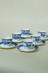 BLUE LİFE 6LI KAHVE SETİ