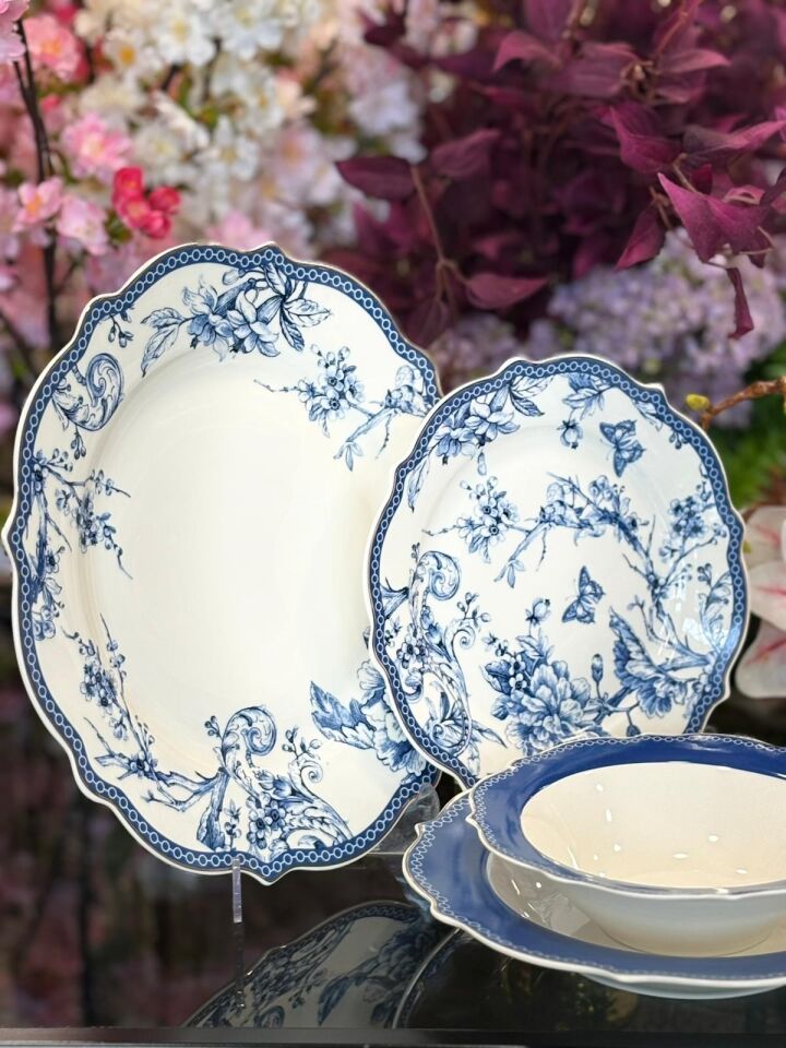 BLUE LİFE 24 PARÇA YEMEK TAKIMI