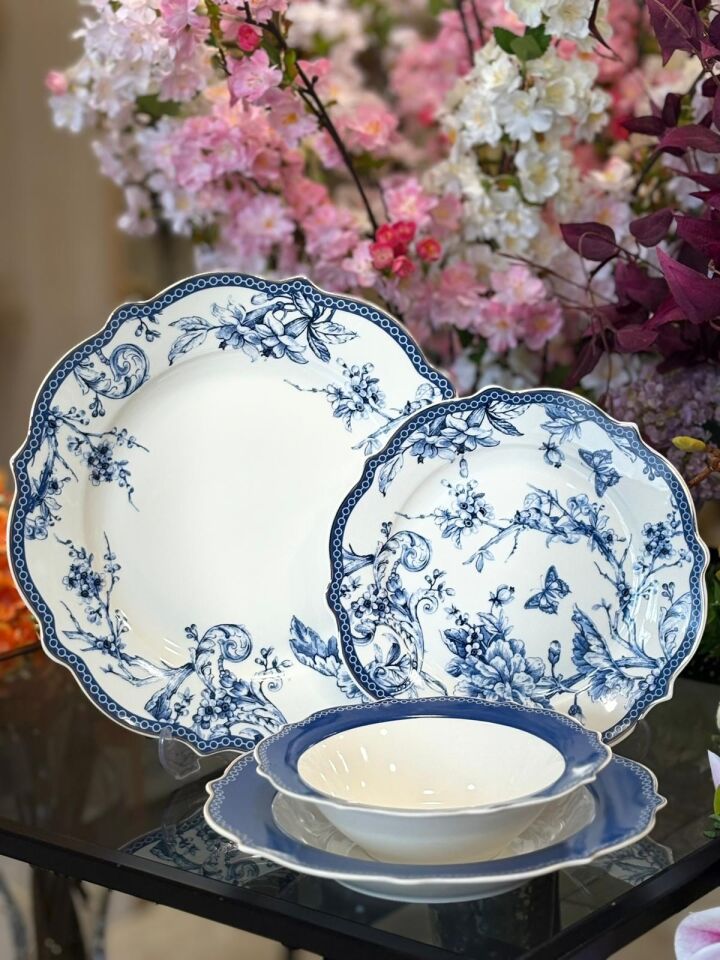 BLUE LİFE 24 PARÇA YEMEK TAKIMI