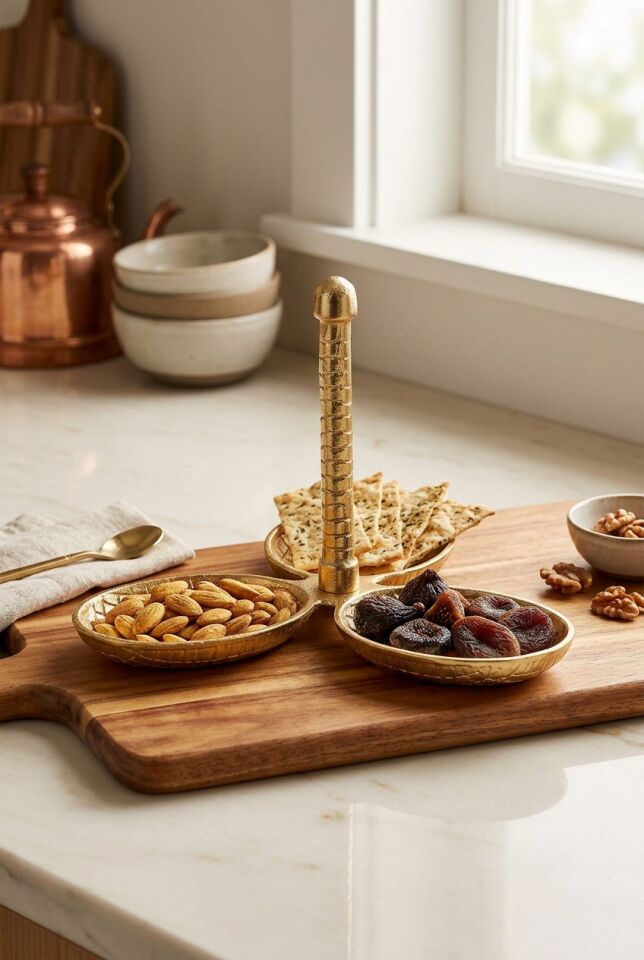 DOKU GOLD 3'LÜ İKRAMLIK
