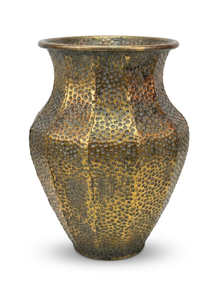 PANALI PNL-MG89 M METAL DEKORATİF SAKSI 41,5 x 32 cm