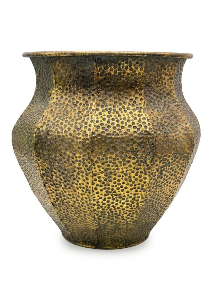 PANALI PNL-MG89 L METAL DEKORATİF SAKSI 44 x 46,5 cm