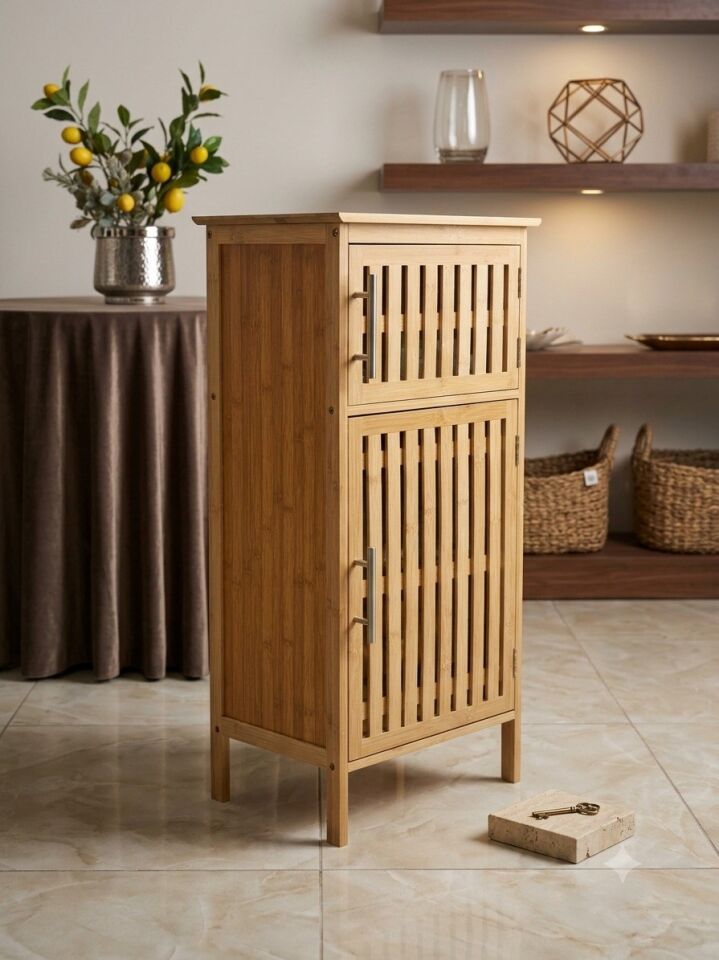 PANALI PNL-B10300 PC BAMBU 2 KAPAKLI DOLAP
