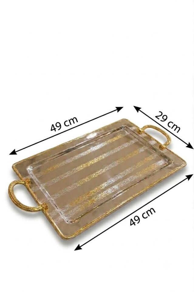 BÜYÜK BOY METAL TEPSİ 29 x 49 cm