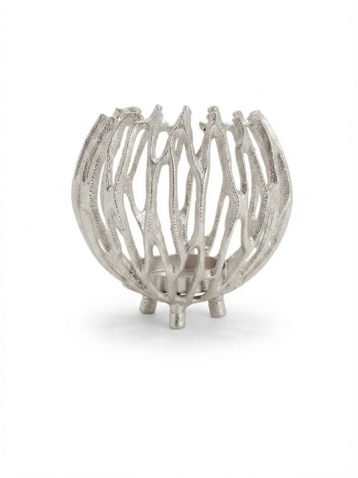 METAL KAFES MUMLUK GÜMÜŞ