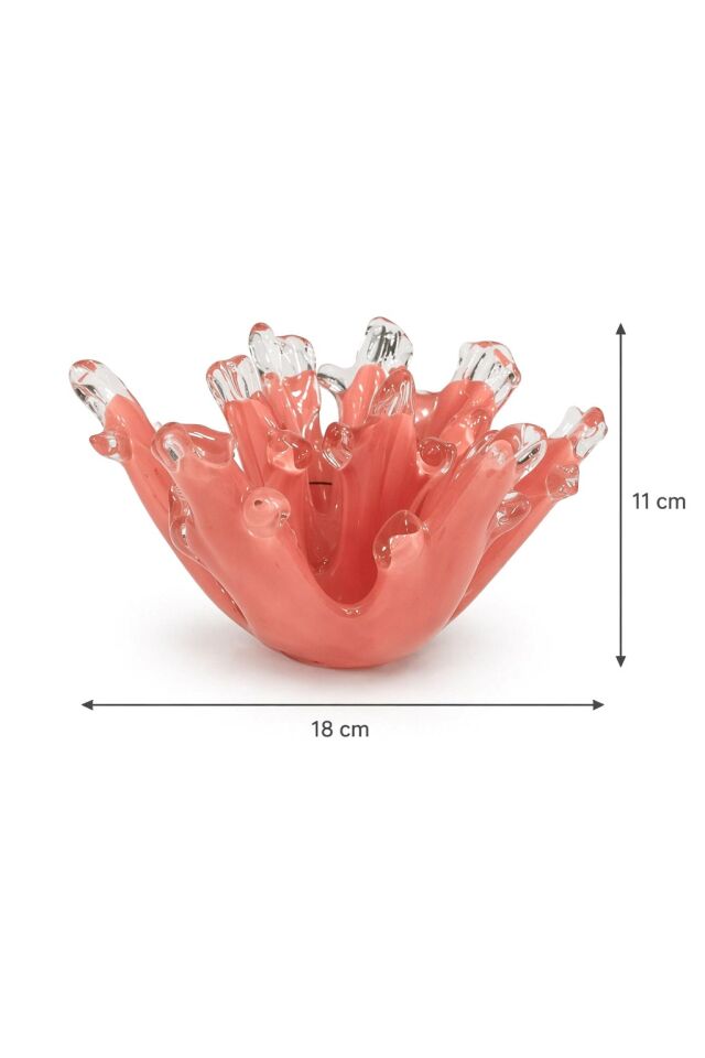 CAM MERCAN PEMBE 18x11 CM