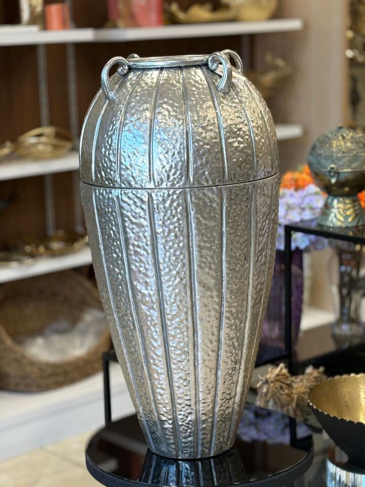 PANALI PNL-MG72 M METAL DEKORATİF VAZO 35*35*71.5 cm