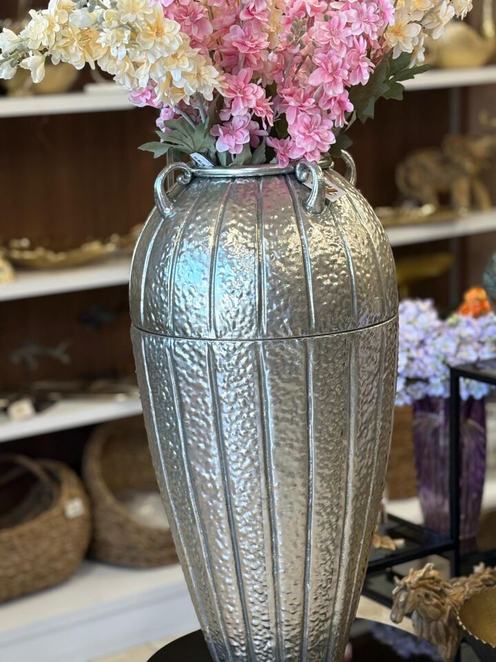 PANALI PNL-MG72 M METAL DEKORATİF VAZO 35*35*71.5 cm